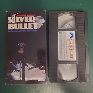 Stephen King's Silver Bullet VHS 1985 Horror Movie Paramount